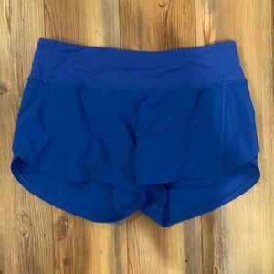 Lululemon running shorts, blue size 8